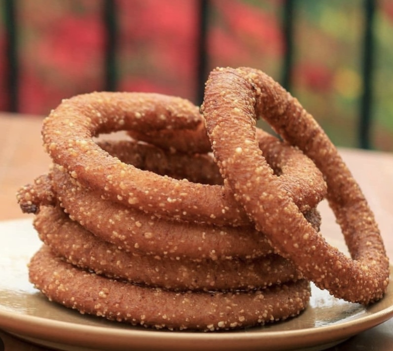 Sel roti ring bread